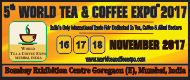 5TH WORLD TEA & COFFEE EXPO 2017